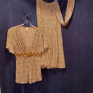 2 Piece skirt & top “Lapis”